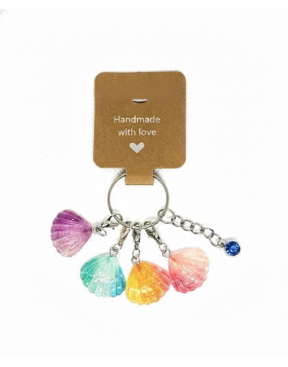 Handmade Shells Awareness Stitch Markers Supporting &amp; Spreading Awareness Chronic Rare Disease