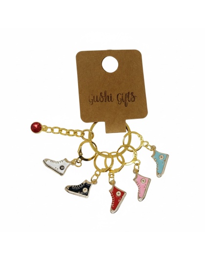 Handmade Kicks Stitch Markers Supporting &amp; Spreading Awareness Chronic Rare &amp; Invisible Disease Awareness