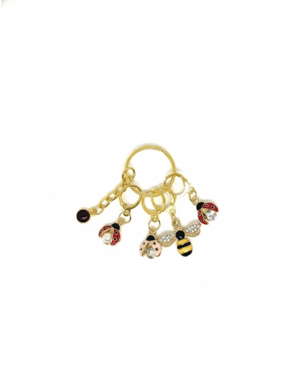 Handmade Ladybugs &amp; Bees Stitch Markers Supporting &amp; Spreading Awareness Chronic Rare &amp; Invisible Disease Awareness