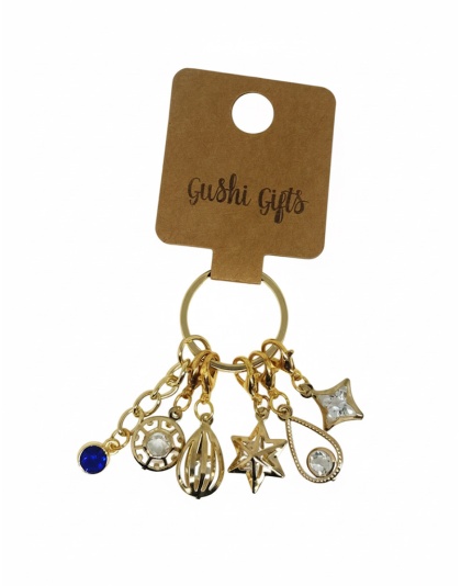 Handmade Golden Celestial Stitch Markers Supporting &amp; Spreading Awareness Chronic Rare &amp; Invisible Disease Awareness