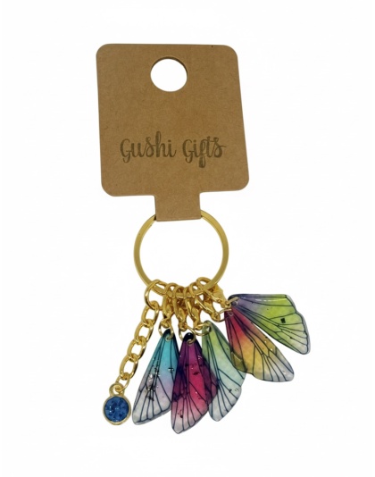 Handmade Butterfly Wings Stitch Markers Supporting &amp; Spreading Awareness Chronic Rare &amp; Invisible Disease Awareness