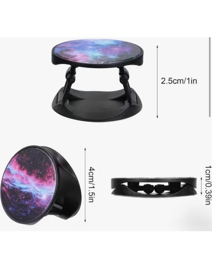 Butterfly by a Rainbow Phone Grip Holder Warrior Surviver Chronic Rare Invisible Illness