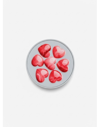 Hearts Love Support Red Phone Grip Holder Warrior Surviver Chronic Rare Invisible Illness