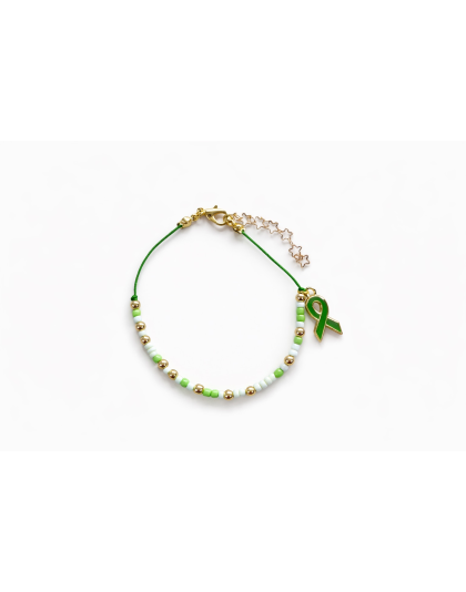 “I Am a Unicorn” Green Morse Code Bracelet – Rare Disease, Chronic &amp; Invisible Illness Awareness Jewelry