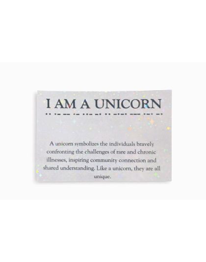 “I Am a Unicorn” Green Morse Code Bracelet – Rare Disease, Chronic &amp; Invisible Illness Awareness Jewelry