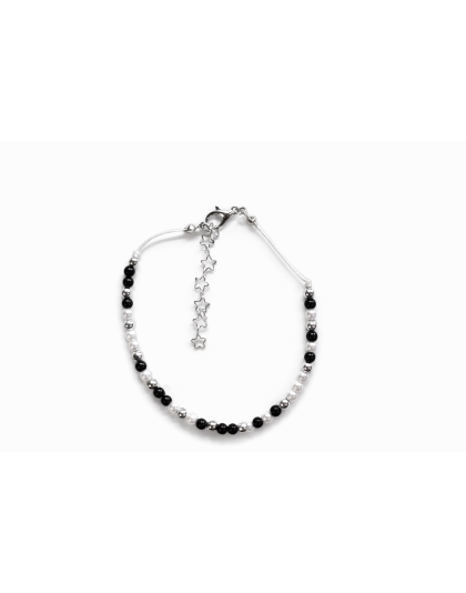 “I Am a Unicorn” Black &amp; White Morse Code Bracelet – Rare Disease, Chronic &amp; Invisible Illness Awareness Jewelry