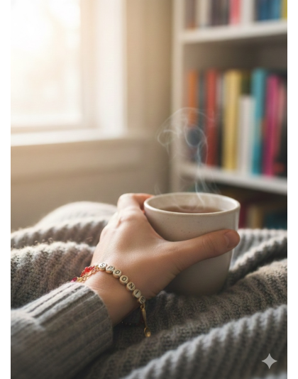 Red Spoonie Bracelet with Spoon Charm – Chronic Illness &amp; Rare and Invisible Disabilities Awareness Jewelry