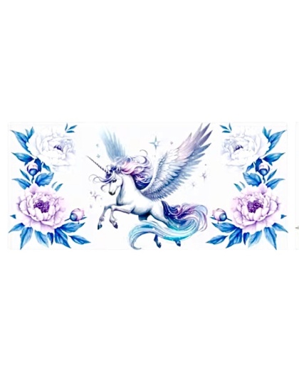 Flying Unicorn Stainless Steel Tumbler – Inspirational Drinkware 20oz Insulated Cup Supporter Survivor