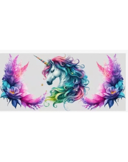 Multicolored Unicorn Stainless Steel Tumbler – Inspirational Drinkware 20oz Insulated Cup