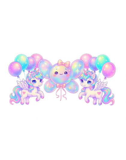 Unicorns w/Balloons Stainless Steel Tumbler – Inspirational Drinkware 20oz Insulated Cup Supporter Survivor