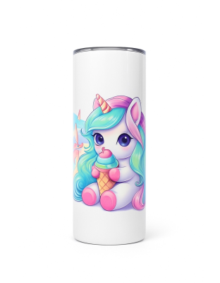 Birthday Unicorn Stainless Steel Tumbler – Inspirational Drinkware 20oz Insulated Cup Supporter Survivor