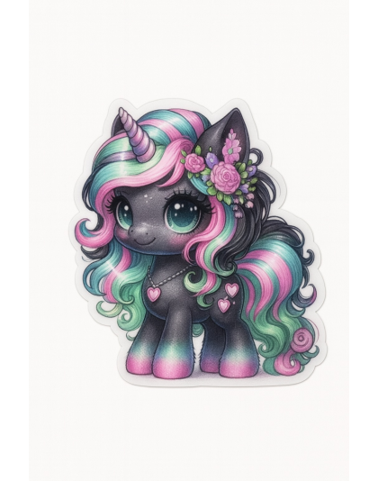 Pink Black Green Unicorn Pink Travel Mug Rare, Chronic &amp; Invisible Illness Awareness and Support