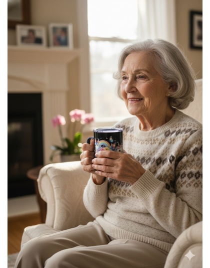 Multicolored Floral Butterfly Design Black Travel Mug Rare, Chronic &amp; Grow Positive Thoughts Unicorn Invisible Illness Awareness and Support Autism Neurodivergence