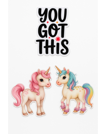 You Got This Unicorn White Travel Cup w/ Iridescent Rim Hope Strength Fighter Rare, Chronic &amp; Grow Positive Thoughts Unicorn Invisible Illness Awareness and Support