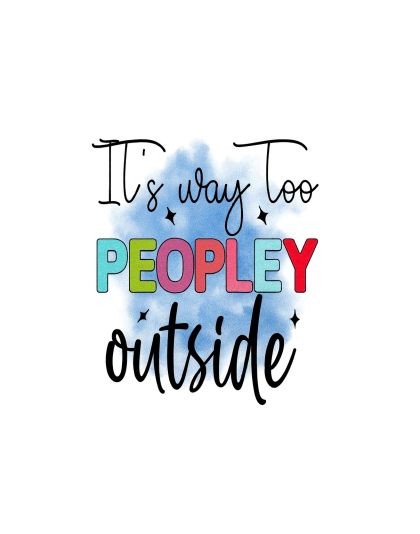 It's Way To Peopley Outside Purple Mini Tumbler Keychain Pill Holder Purse &amp; Bag Accessory Support &amp; Spread Awareness