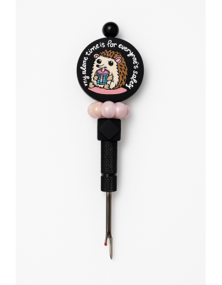 Handmade My Alone Time If For Everyone's Safety Black Seam Ripper For Crafter Support Chronic, Rare&amp; Invisible Illness Awareness