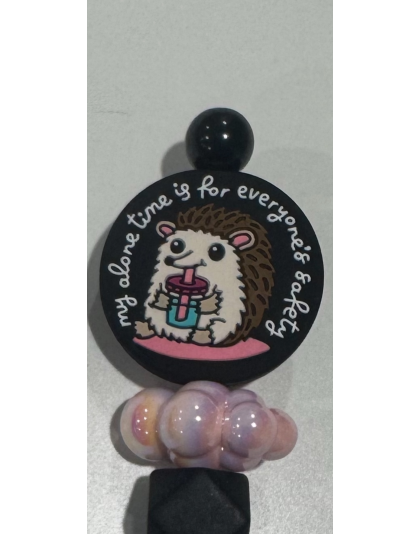 Handmade My Alone Time If For Everyone's Safety Black Seam Ripper For Crafter Support Chronic, Rare&amp; Invisible Illness Awareness