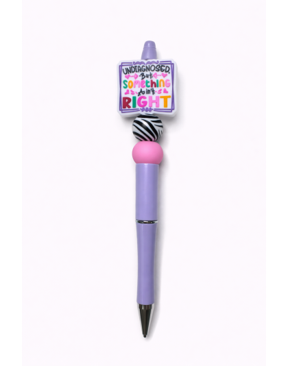 Handmade Purple Undiagnosed Cute, Fun &amp; Full of Heart Support &amp; Awareness