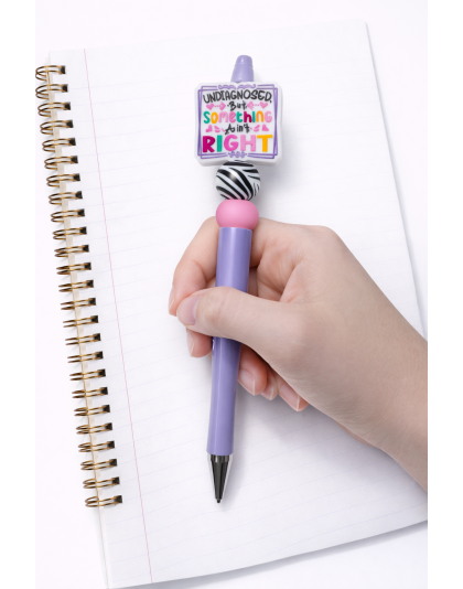 Handmade Purple Undiagnosed Cute, Fun &amp; Full of Heart Support &amp; Awareness