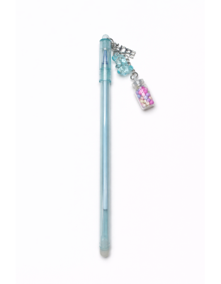 Handmade Teal Pen Hope Charm Cute, Fun &amp; Full of Heart Support &amp; Awareness