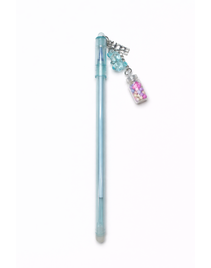 Handmade Teal Pen Hope Charm Cute, Fun &amp; Full of Heart Support &amp; Awareness
