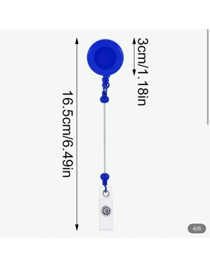 Handmade Panda Beaded Black Badge Reel Retractable ID Holder Cute &amp; Uplifting Design To Raise Awareness &amp; Support