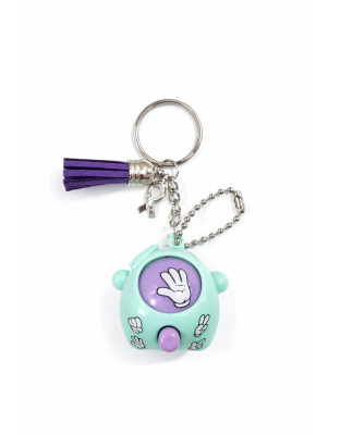Teal Purple Rock Paper Scissors Fidget Toy Raise Awareness Support Rare Chronic &amp; Invisible Illness
