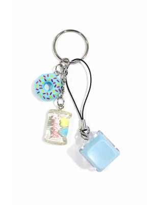 Blue Audible Keyboard Clicker Donut &amp; Sweets Fidget Sensory Toy Raise Awareness Support Rare Chronic &amp; Invisible Illness