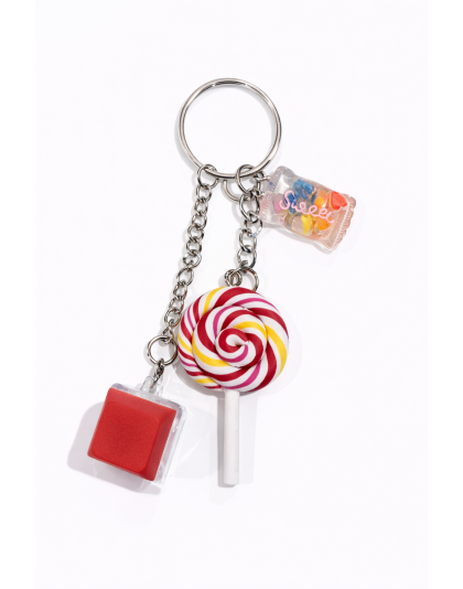 Red Audible Keyboard Fidget Red &amp; Yellow Swirl Candy Sensory Toy Raise Awareness Support Rare Chronic &amp; Invisible Illness