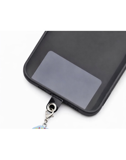 Handmade Pink &amp; Black Turtle Phone Case Handmade Phone Lanyard &amp; Charm Accessory Chronic Rare Invisible Illness Awareness &amp; Support