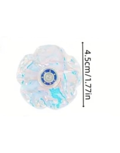 Blue Keep Moving Calming Fidget Spinner – Anxiety Relief Sensory Toy Chronic Illness Rare Diseases Disability &amp; Awareness Support