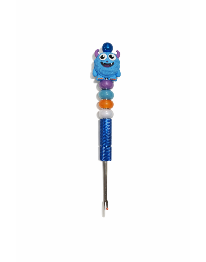 Handmade Blue Purple Orange Cute Monster Seam Ripper For Crafter Support Chronic, Rare&amp; Invisible Illness Awareness
