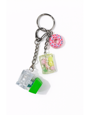 Green Audible Keyboard Fidget Pink Sprinkled Donut Sensory Toy Raise Awareness Support Rare Chronic &amp; Invisible Illness