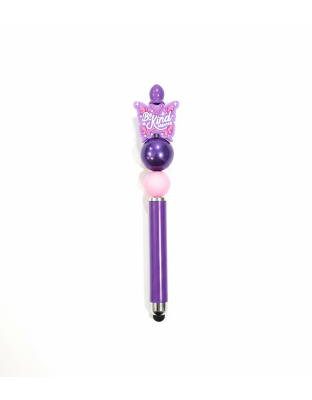 Handmade Purple Butterfly Stylus Cute, Fun &amp; Full of Heart Support &amp; Awareness Rare Chronic Illness