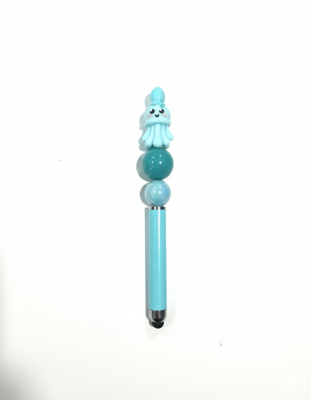 Handmade Teal Octopus Stylus Cute, Fun &amp; Full of Heart Support &amp; Awareness Rare Chronic Illness
