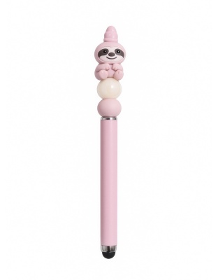 Handmade Pink Sloth Stylus Cute, Fun &amp; Full of Heart Support &amp; Awareness Rare Chronic Illness