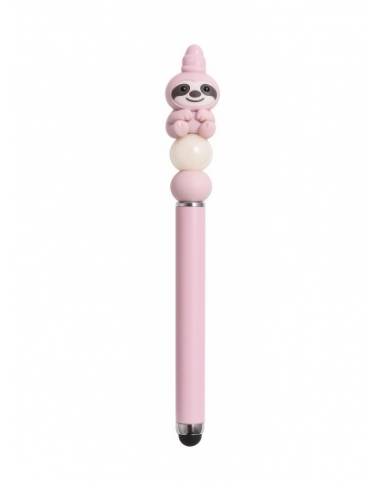 Handmade Pink Sloth Stylus Cute, Fun &amp; Full of Heart Support &amp; Awareness Rare Chronic Illness